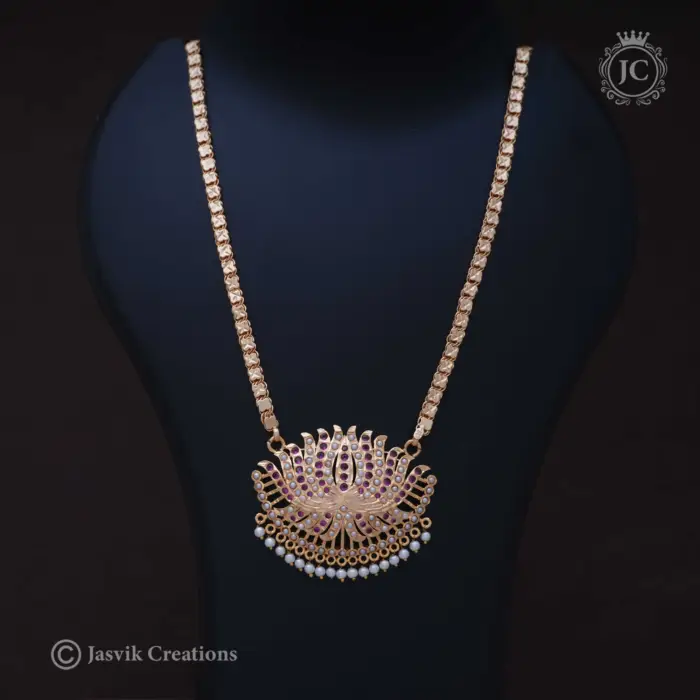 218 Lotus Dolar Chain – JCCH218 999 24 Inch (5)