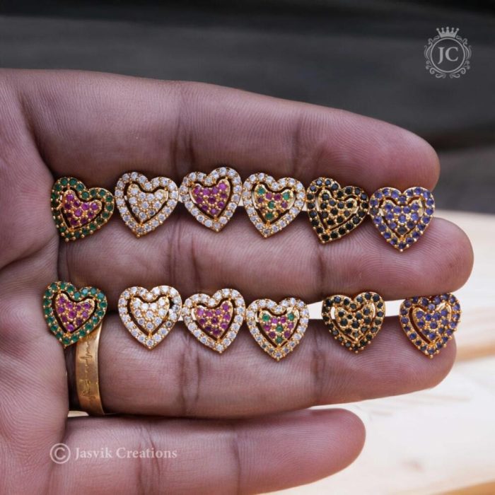 244 Micro-Plated-Combo-Ear-rings-JCER244--350 244 Micro-Plated-Combo-Ear-rings-JCER244--350