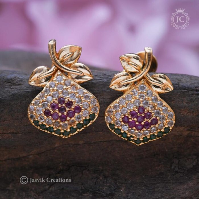 248 Micro-Plated-Pear-AD-Stud-150-JCER248-(3)