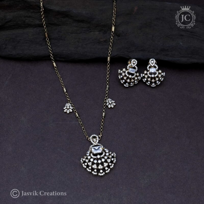 Premium Victorian Chain ( White ) -  JCCH249 - Image 2