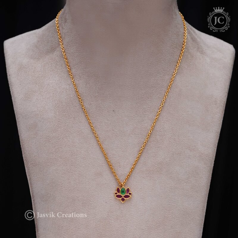 Simple Antique  Pendent Chain - JCCH254
