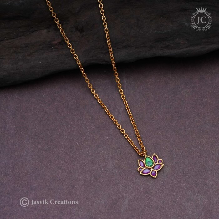 254 Simple Antique Pendent Chain - JCCH254 -399 (4)