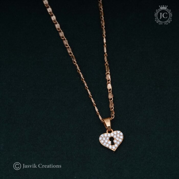 256 Rose-Gold-Short-Chain--JCCH256-160-(5)