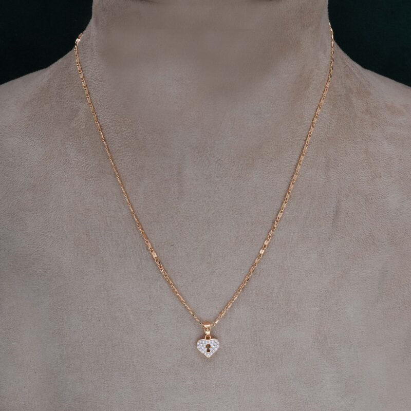Rose-Gold-Short-Chain - JCCH273 - Image 2