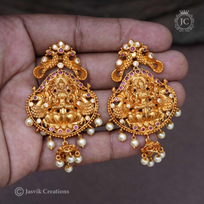 262 Premium MAtte Ear rings - JCER262- 199 (2)