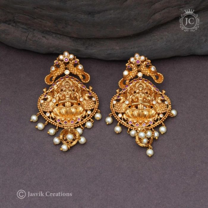262 Premium MAtte Ear rings - JCER262- 199 (3)