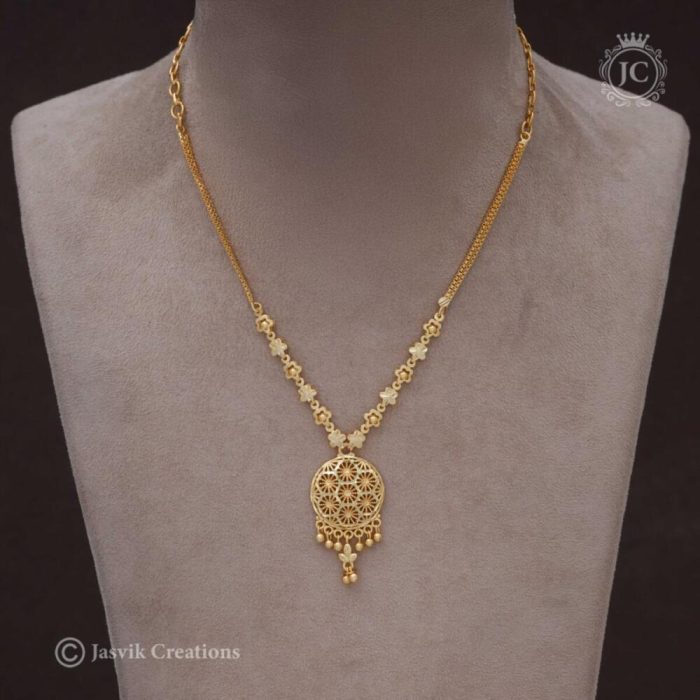 266 Real-Gold-Look-Forming-Necklace- JCNL266–550