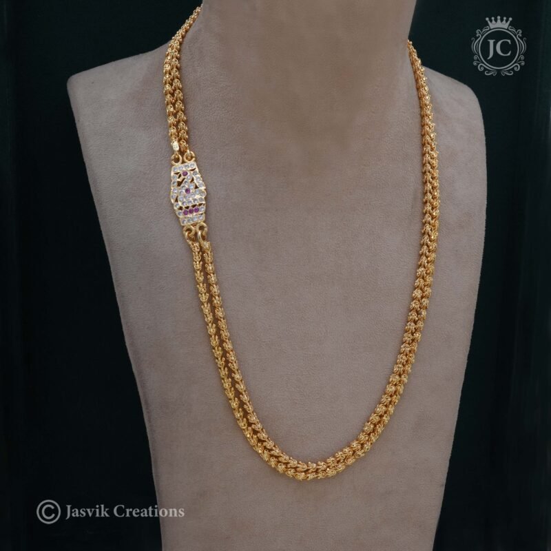 Two-Layer-Muappu-Chain (24-Inch) - JCCH271 - Image 2