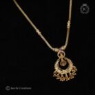 272 Forming Real gold Look Lakshmi Necklace - JCNL272 699 (1)
