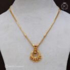 272 Forming Real gold Look Lakshmi Necklace - JCNL272 699 (2)
