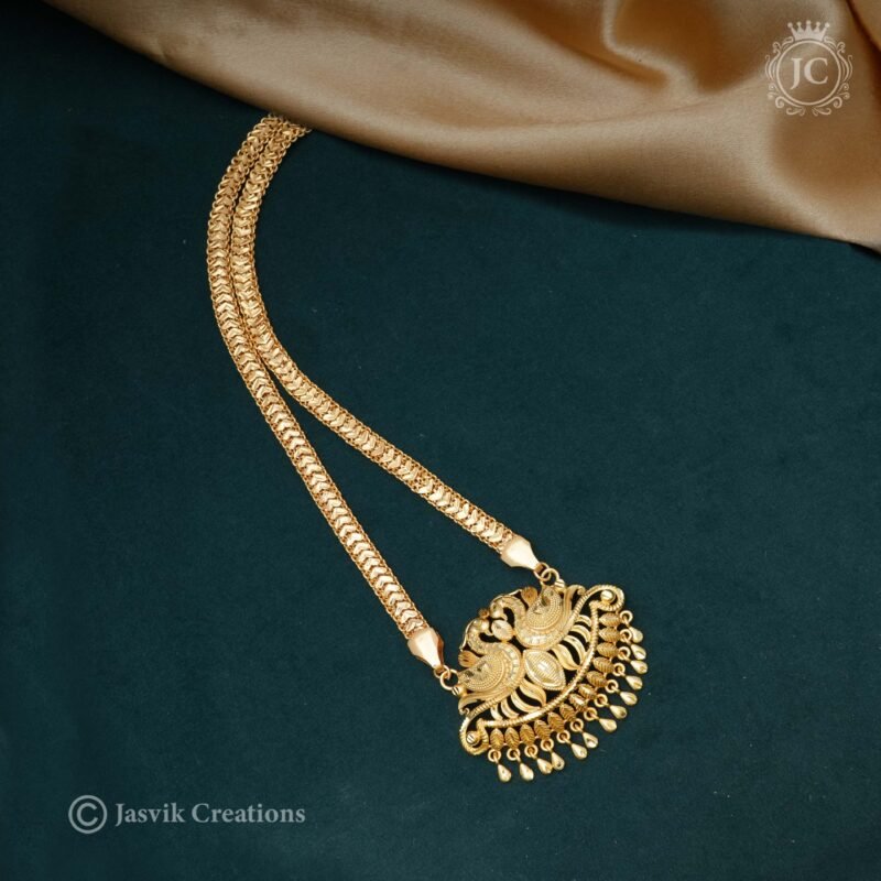 Double-Peacock-Dollar-Chain - JCCH275