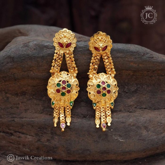 278 Forming Visiri Ear Rings 170 (5) - JCER278 278 Forming Visiri Ear Rings 170 (5) - JCER278