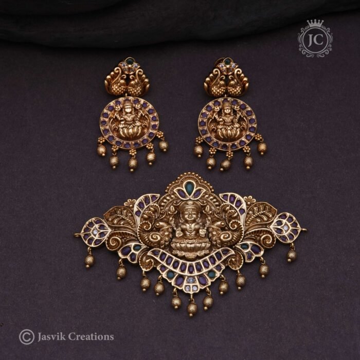 281 Antique Chocker Set- JCNL281 - 699