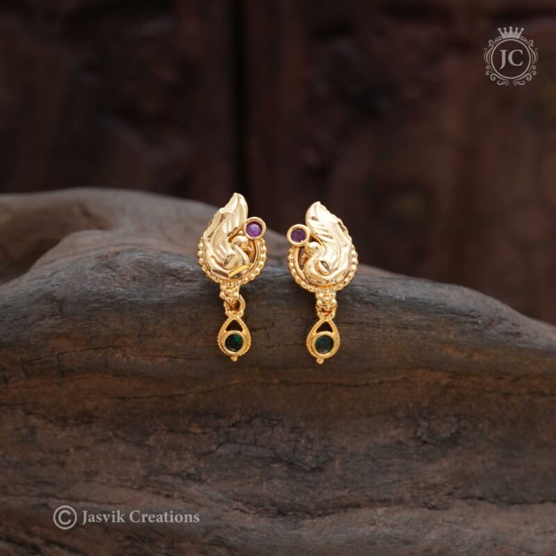 Micro Plated String Ear Rings 11 - JCER291