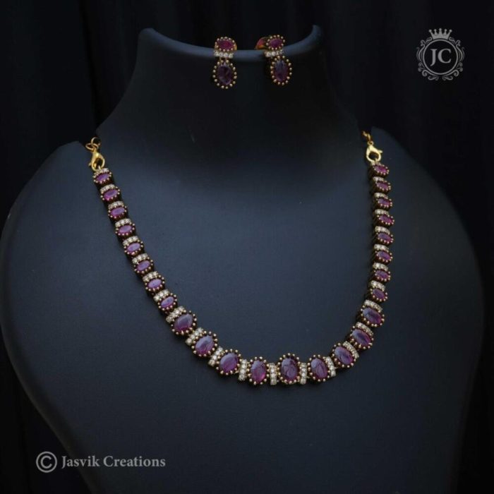 291 Premium Victorian necklace- JCNL291 -799 (1)