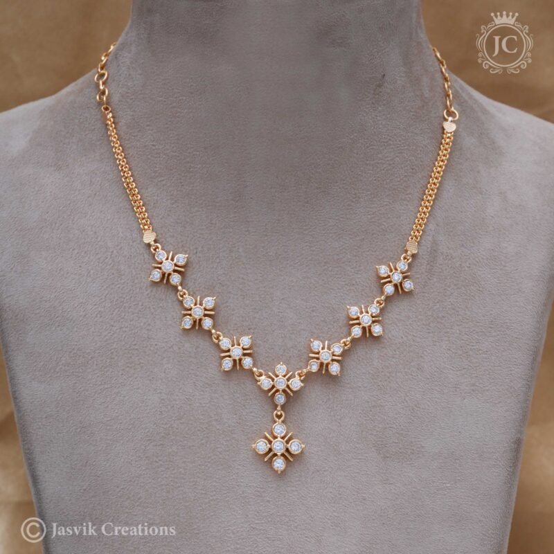Diamond Replica Necklace - JCNL305
