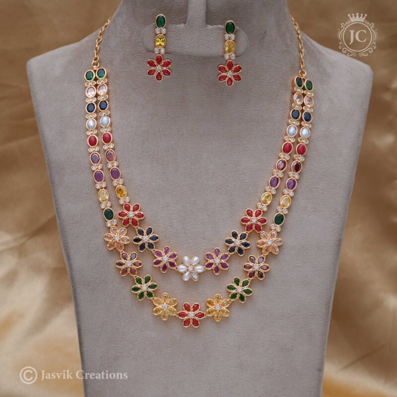 Micro Plated Heavy Navarathna - JCNL307