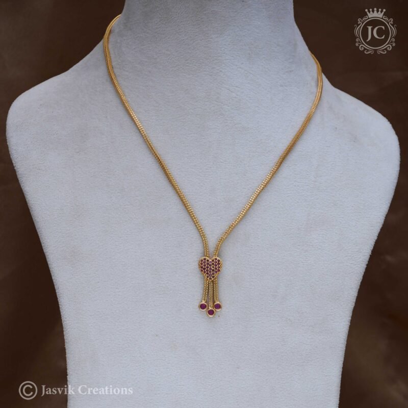 Microplated Hearten  Necklace - JCNL309