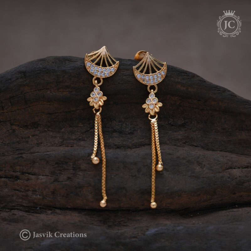 Micro-Plate-String-Earrings - JCER322