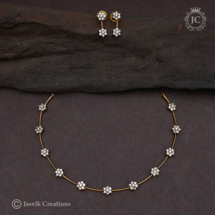 339 PRemium Diamond Look Necklace - JCNL339- 450