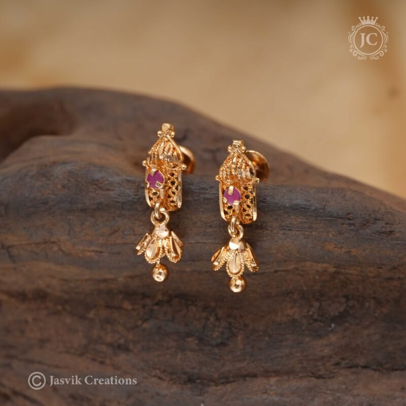 Microplated Ear Rings - JCER341