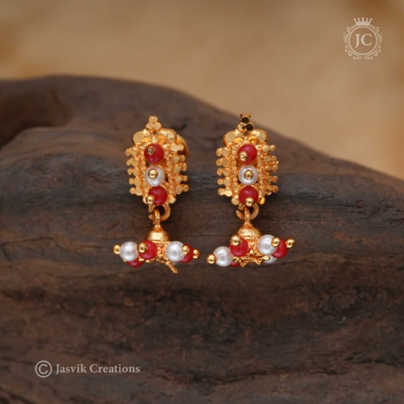 Microplated Ear Rings - JCER342