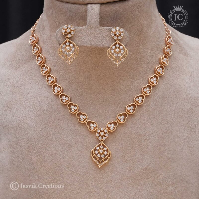 Micro-Plated-White-Necklace - JCNL345