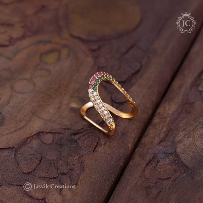 Microplated Vanki  Ring - JCFR035