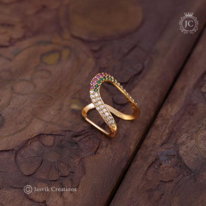 35 Microplated Vanki Ring - JCFR035 - 150
