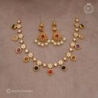 353 PRemium Navarathna Necklace - JCNL353 -999 (2)
