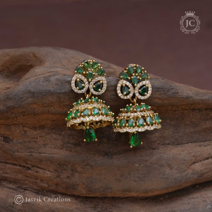 354 Victorian Jhumka - JCER354 -399 (3)