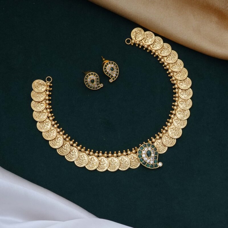 Coin-Manga-Necklace ( Green ) - JCNL355