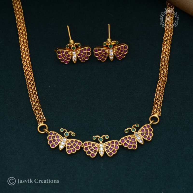 Butterfly-Chocker - JCNL356 - Image 2