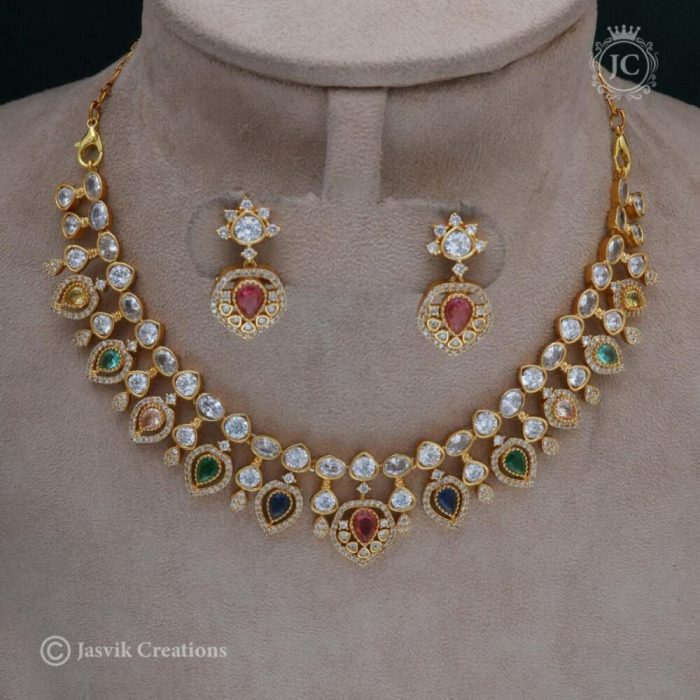 359 Premium-Navarathna-Necklace--JCNL359 -1150-(2)