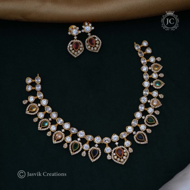 Premium-Navarathna-Necklace - JCNL359