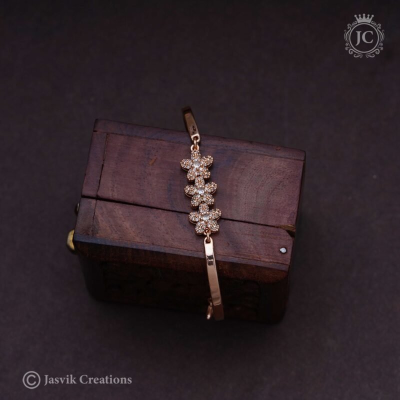 Rose Gold Bracelet -  JCBT036 - Image 3