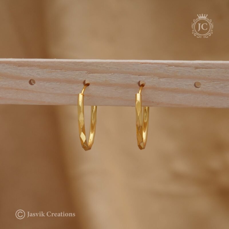 Micro Plated Ear Ring - JCER363 - Image 2