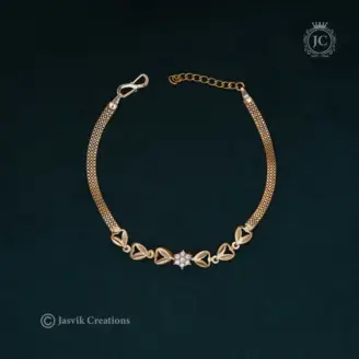 Forming Gold Look Bracelet - JCBT038