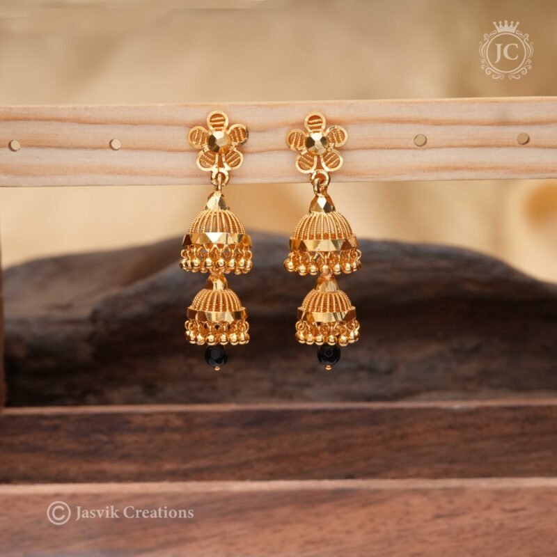 Micro Plated Jhumka - JCER336