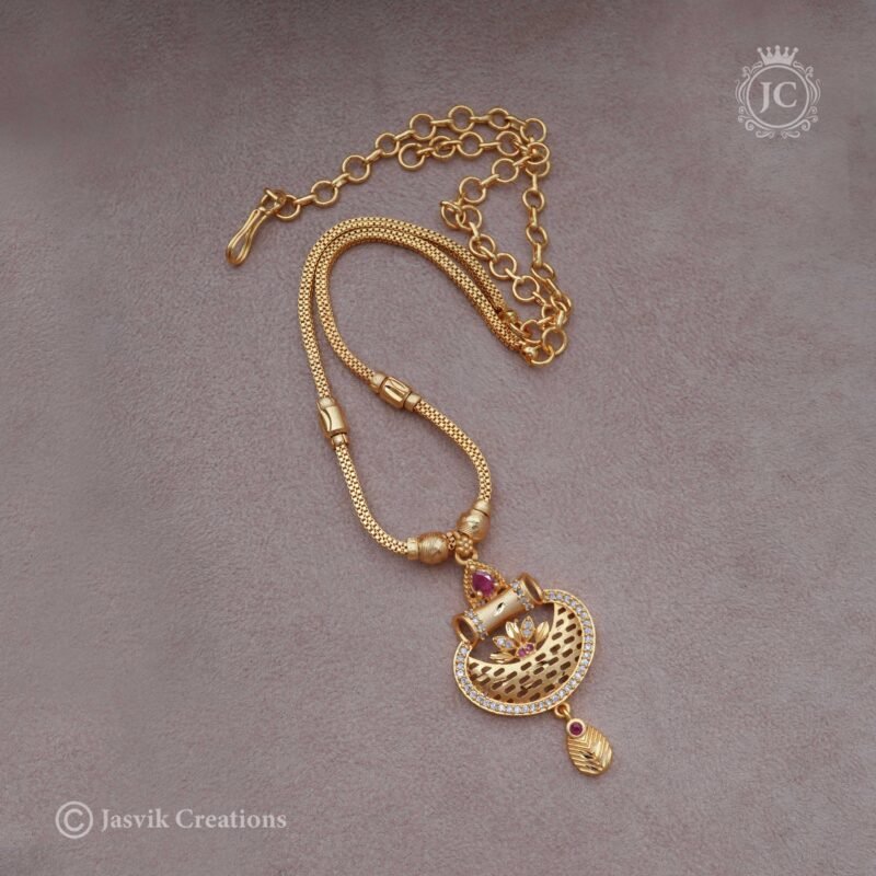 Forming Necklace Red – JCNL342 - Image 2