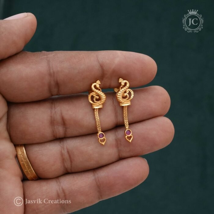 Forming-Ear-Ring Red-140-(1)