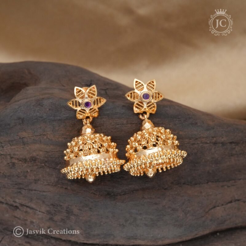 Micro Plated Jhumka – JCER365