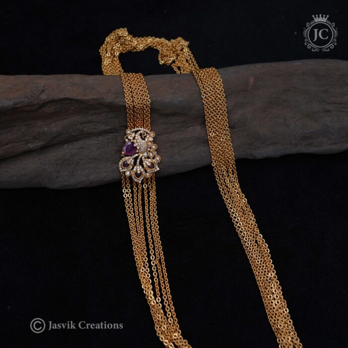 107 Antique Chandra Haram- JCHM107 - 650 (3)