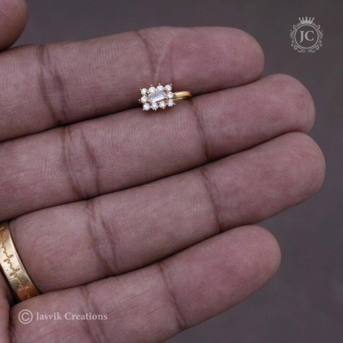 12 ADBox Pattern Nose Pin- JCNP012 - 99 (2)