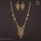 133 Premium Antique Lakshmi Haram - JCHM133 - 1499 (2)