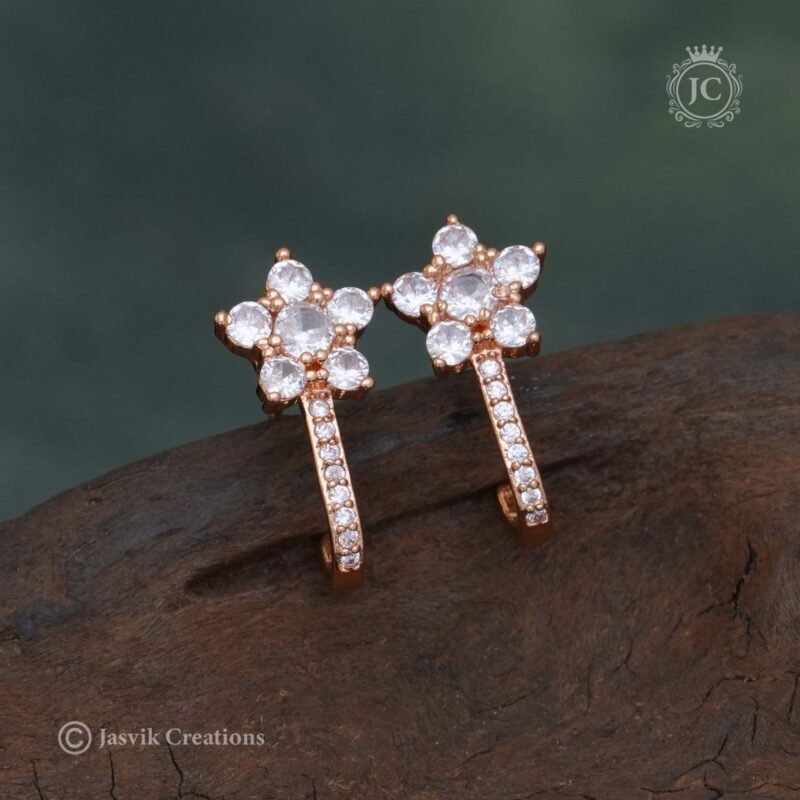 Rose Gold Ear Ring - JCRG015