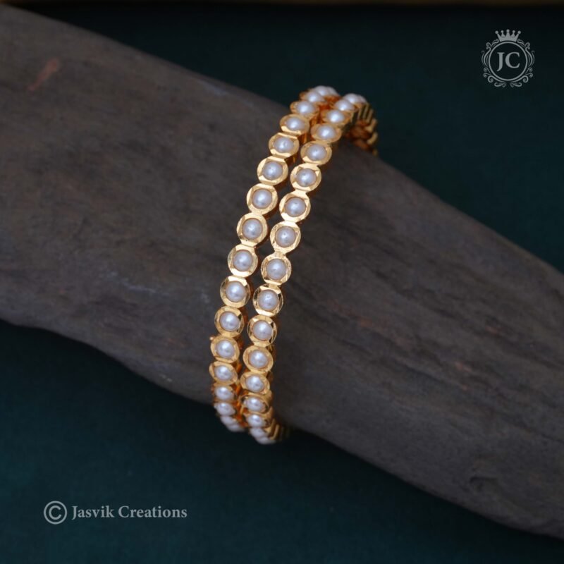 Impon Pearl Bangle - JCBN178