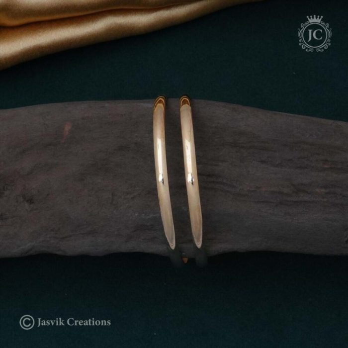 179 Impon Plain Bangle - JCBN179 - 299 (2)