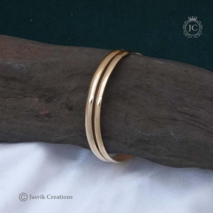 179 Impon Plain Bangle - JCBN179 - 299 (3)
