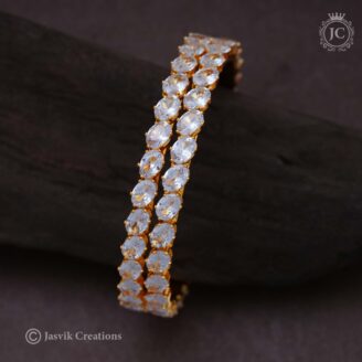 189 Micro Plated White Stone Oval Bangle- JCBN189 – 550 2.4 -2 (4)